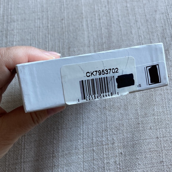 Calvin Klein Leather Credit Card Fold Holder and Key Fob Set, Black, NIB - Picture 5 of 5